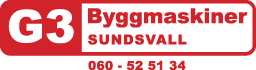 Startsida G3 Byggmaskiner